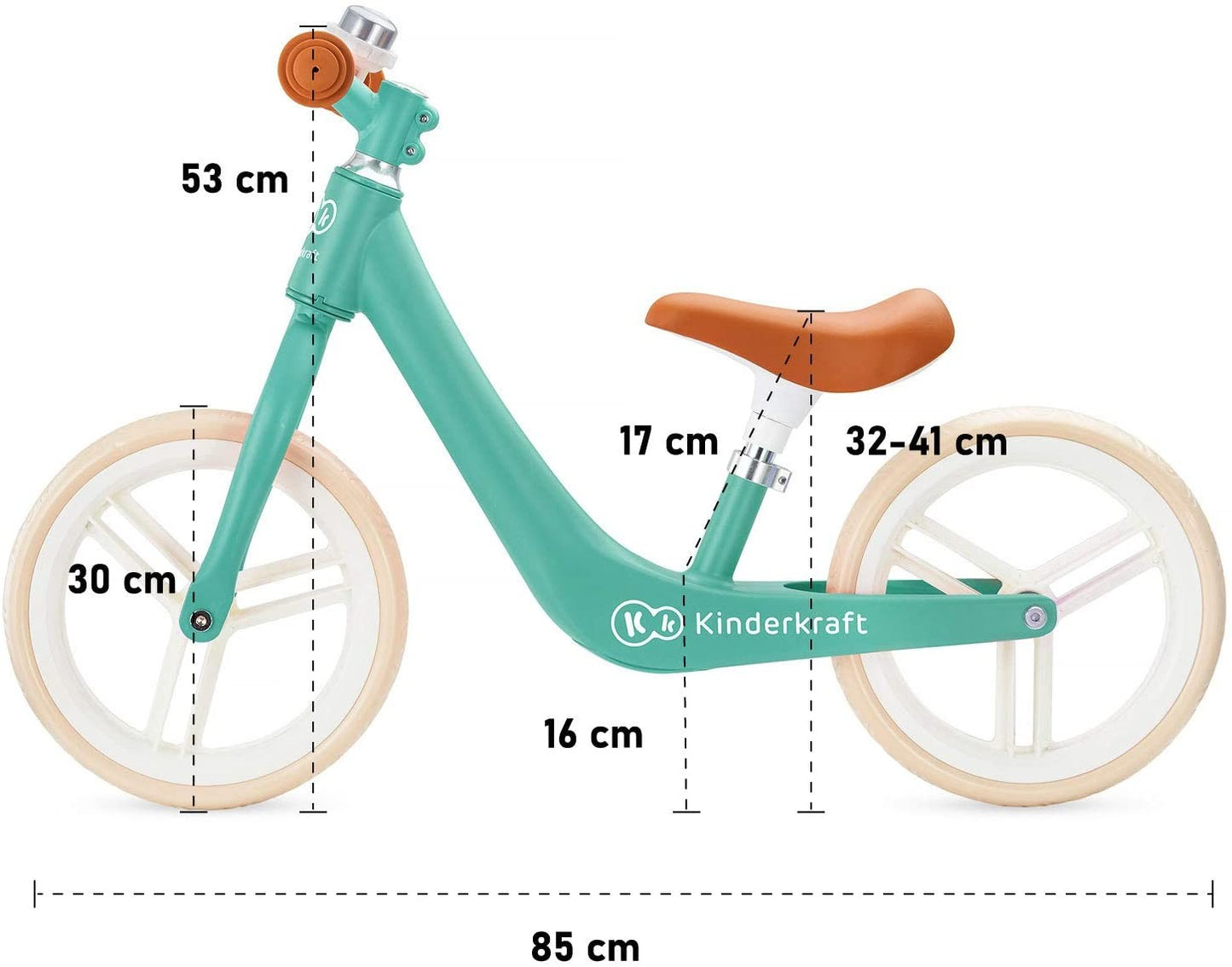 Bicicleta sin Pedales Fly Plus de Kinderkraft