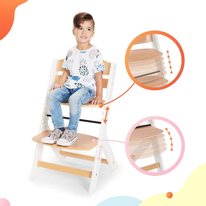 Trona Bebé de Madera, con Cojines ENOCK de Kinderkraft