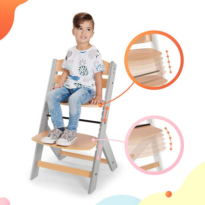 Trona Bebé de Madera, con Cojines ENOCK de Kinderkraft