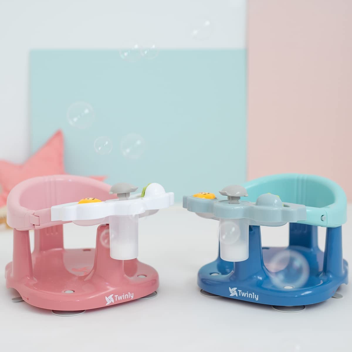 Asiento de baño Splashy para bebé de Twinly