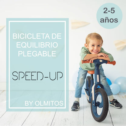 Bicicleta de Equilibrio Plegable Speed-Up de Olmitos