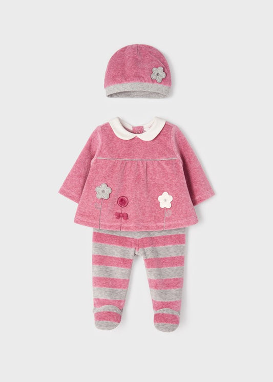 Conjunto Polaina con Gorrito Bebé 2502 de Mayoral