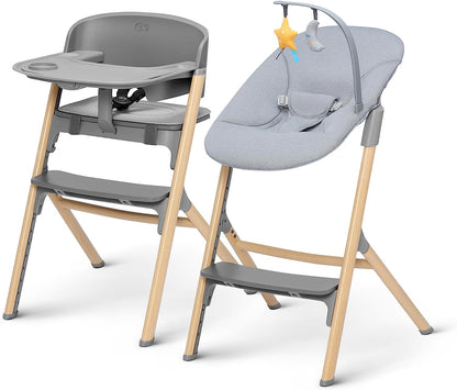 Trona para bebés IGEE con balancín CALMEE de Kinderkraft