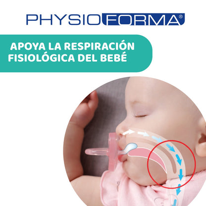 Chupete Physio Luxe 2-6 Meses Silicona de Chicco