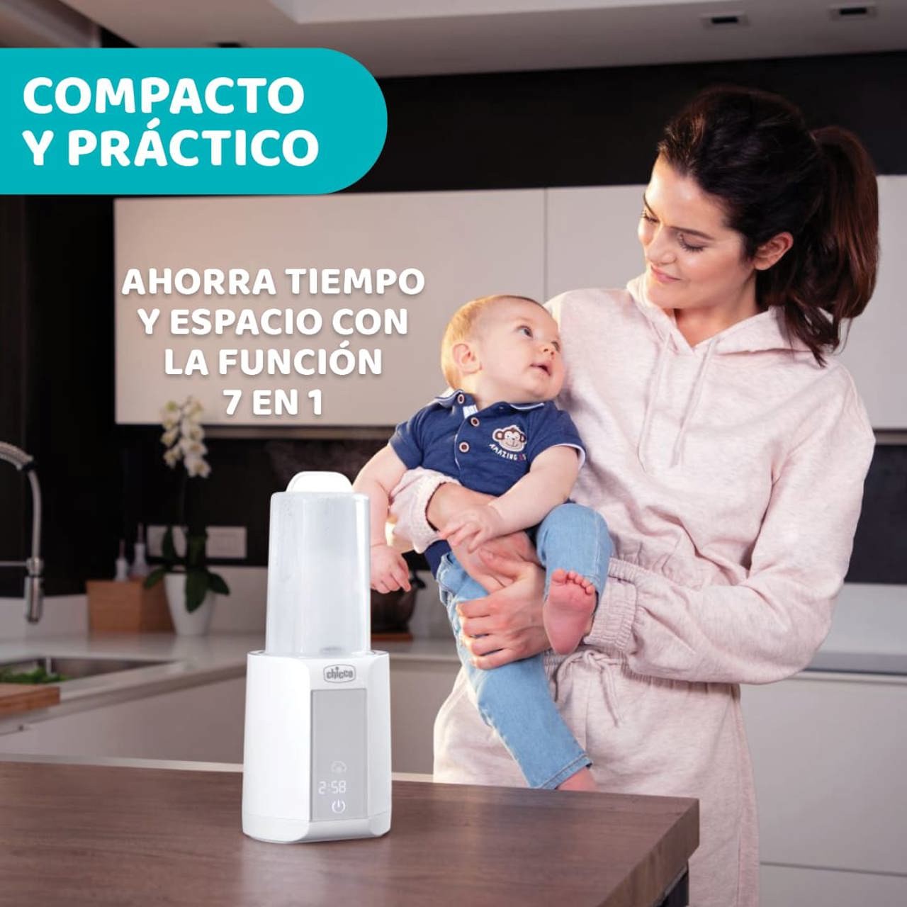 Calienta Biberones con Esterilizador de Chicco