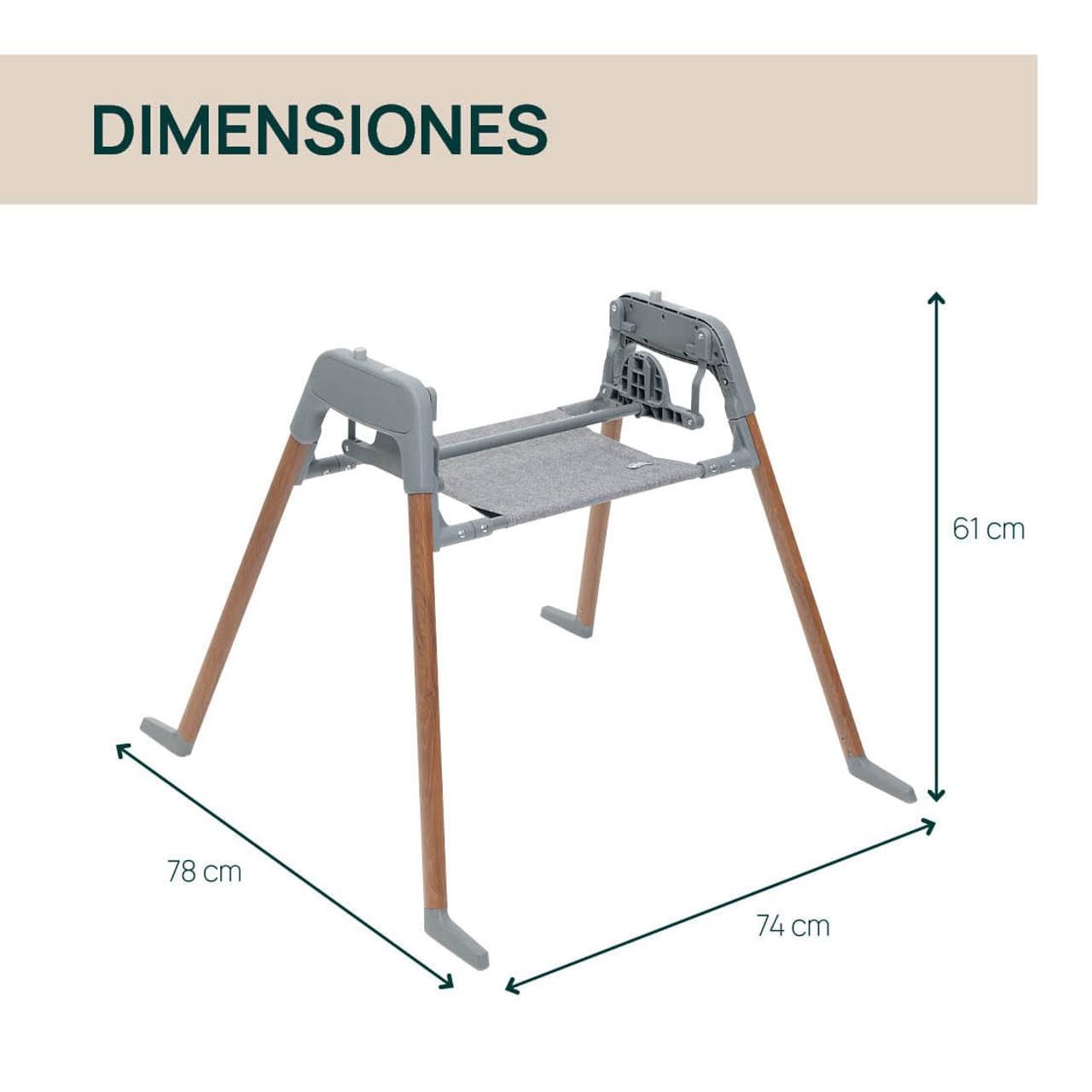 Soporte Mecedora Para Capazo, Silla y Grupo 0 Lullaglide de Chicco