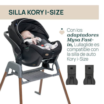 Soporte Mecedora Para Capazo, Silla y Grupo 0 Lullaglide de Chicco