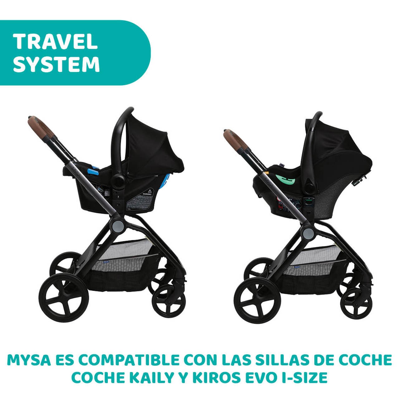 Duo Cochecito Mysa de Chicco