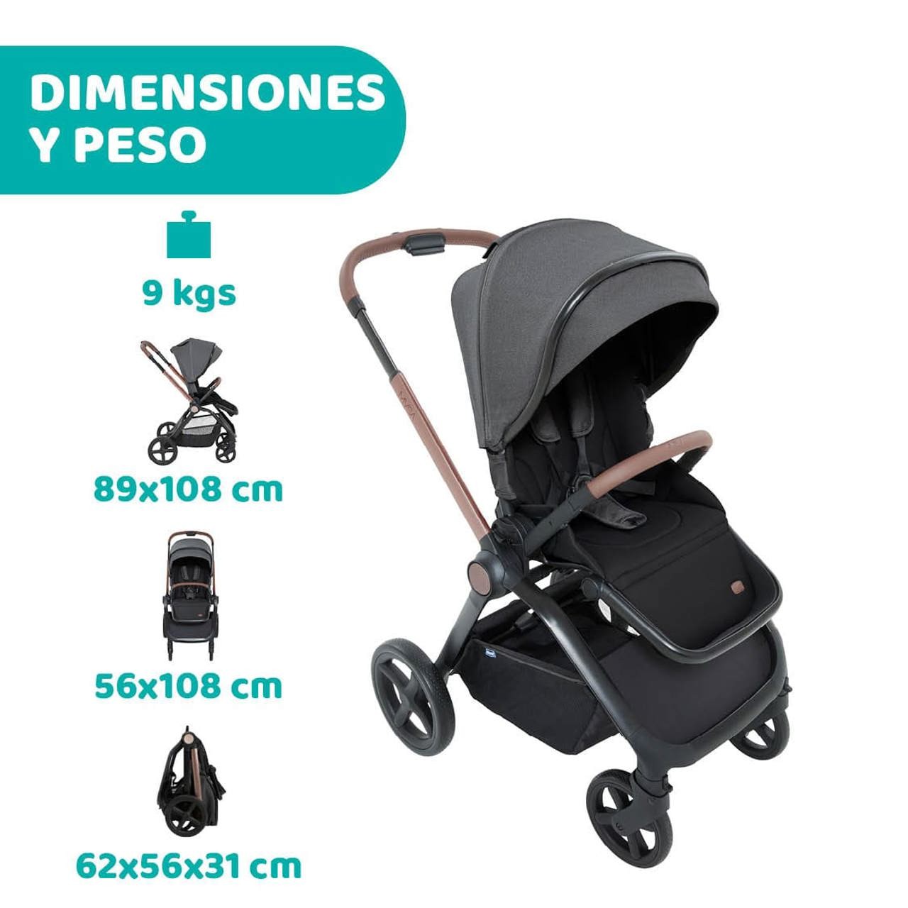 Duo Cochecito Mysa de Chicco