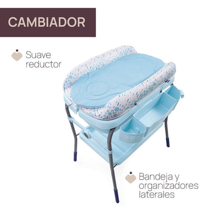 Bañera Cambiador Cuddle & Bubble de Chicco