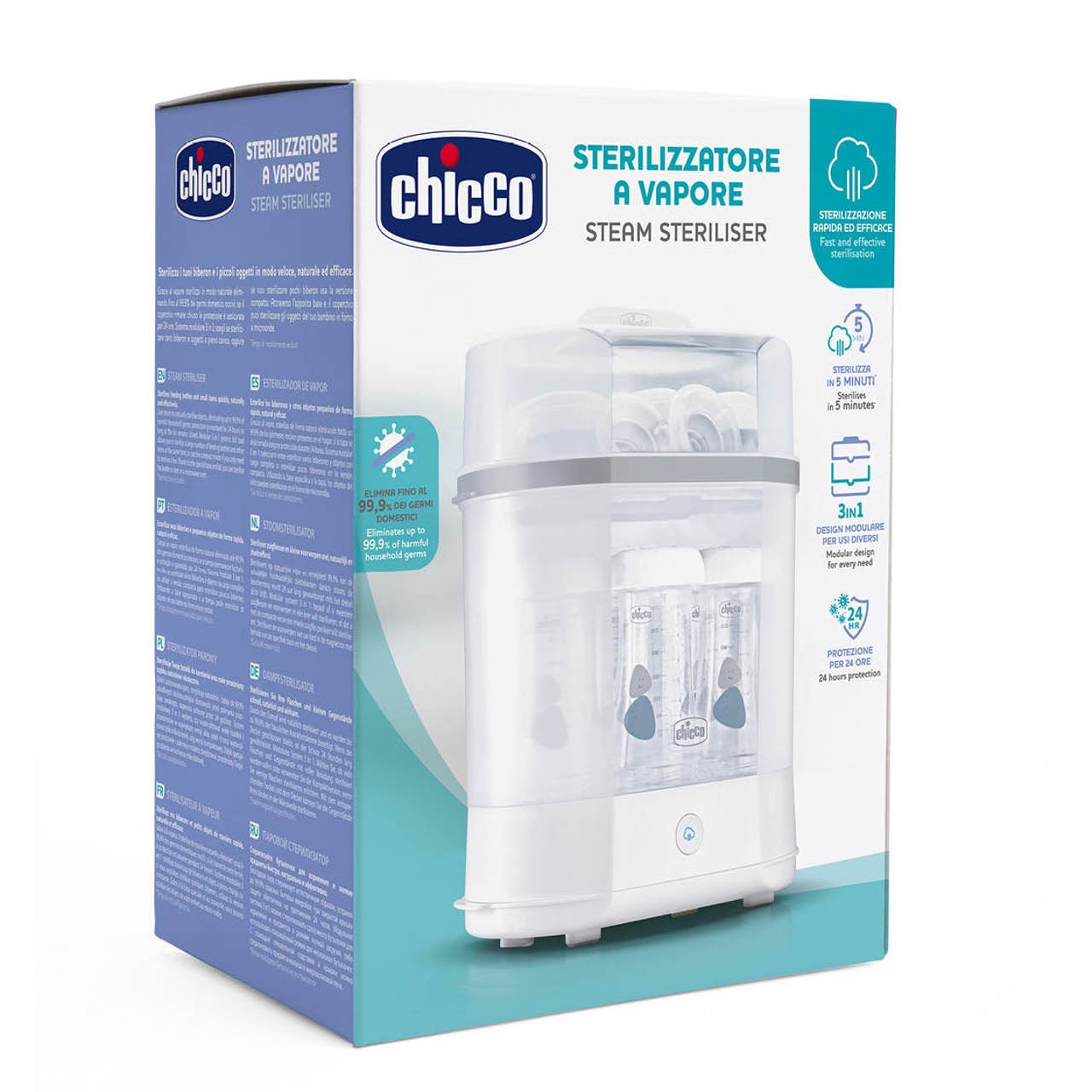 Esterilizador de Vapor 3 en 1 Chicco