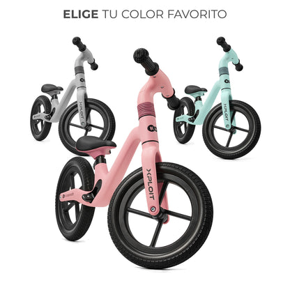 Kinderkraft - Bicicleta sin pedales XPLOIT niños 80 cm 2 años - Ruedas impinchables