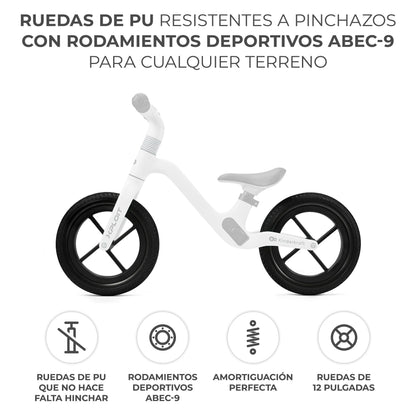 Kinderkraft - Bicicleta sin pedales XPLOIT niños 80 cm 2 años - Ruedas impinchables