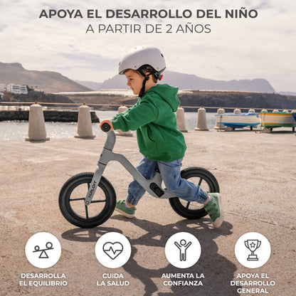 Kinderkraft - Bicicleta sin pedales XPLOIT niños 80 cm 2 años - Ruedas impinchables