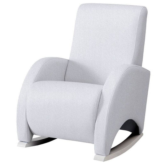 Sillon De Lactancia Confort Polipiel Blanco Patas Blanco de Micuna