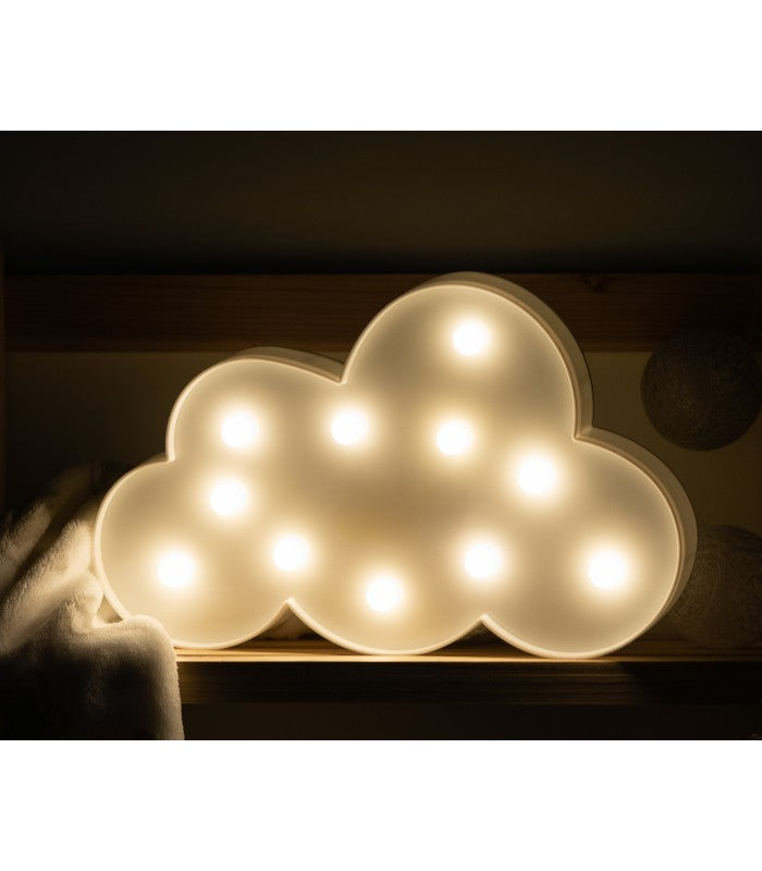 Lámpara Nube Con Luz Led de Kiokids