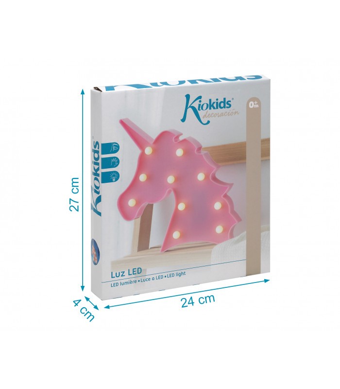 Lámpara Unicornio con Luz Led De Kiokids